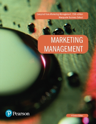 Book cover for Marketing Management (Custom Edition)