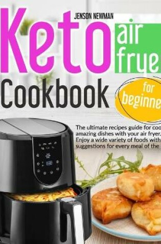 Cover of Keto air fryer cookbook for beginners