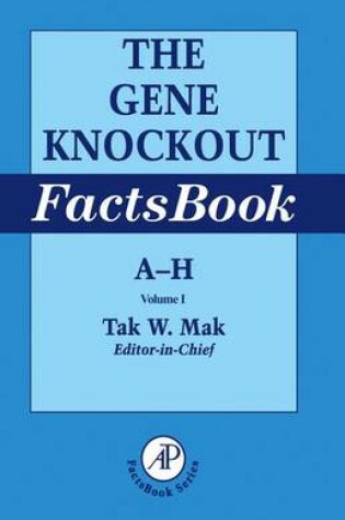 Cover of Gene Knockout Factsbook, Two-Volume Set