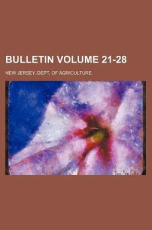 Cover of Bulletin Volume 21-28