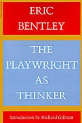 Cover of The Playwright as Thinker