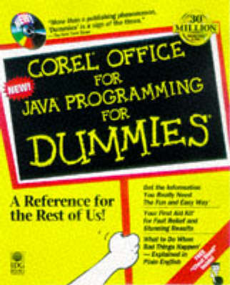 Book cover for Corel Office for Java For Dummies