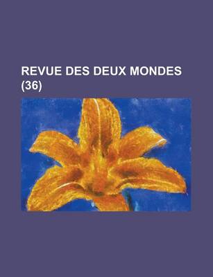 Book cover for Revue Des Deux Mondes (36)