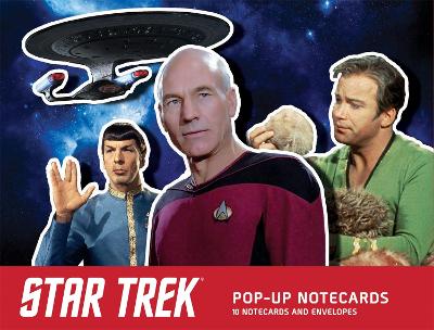 Book cover for Star Trek Pop-Up Notecards