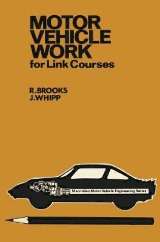 Cover of Motor Vehicle Work for Link Courses