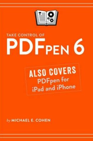 Cover of Take Control of Pdfpen 6