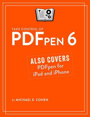 Book cover for Take Control of Pdfpen 6