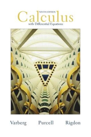 Cover of Calculus with Differential  Equations