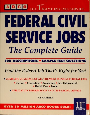 Book cover for Federal Civil Service Jobs