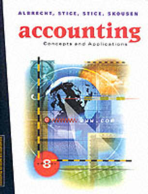 Book cover for Accounting Concepts and Applications