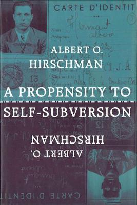 Book cover for A Propensity to Self-Subversion