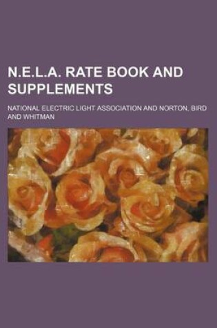 Cover of N.E.L.A. Rate Book and Supplements