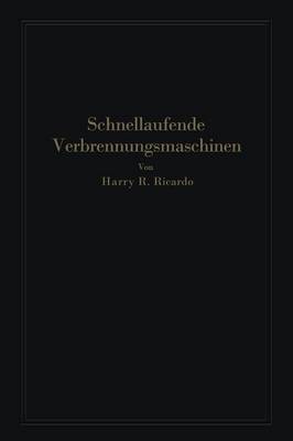 Book cover for Schnellaufende Verbrennungsmaschinen