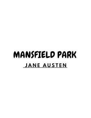 Book cover for Mansfield Park