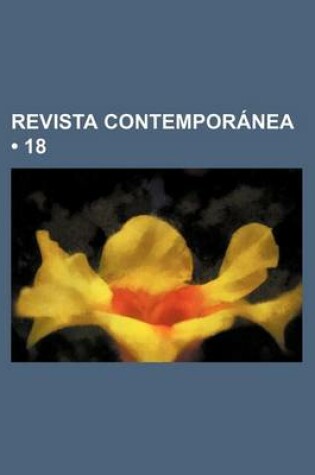 Cover of Revista Contemporanea (18)