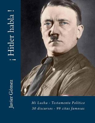 Book cover for ! Hitler habla !