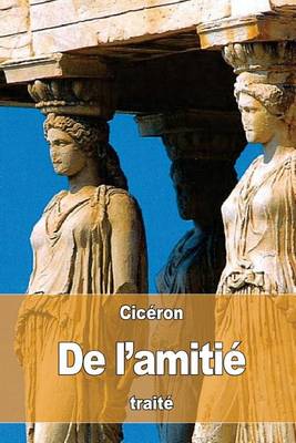 Book cover for De l'Amitie
