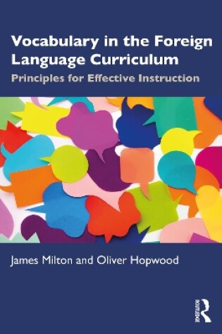 Cover of Vocabulary in the Foreign Language Curriculum