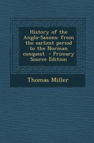 Cover of History of the Anglo-Saxons