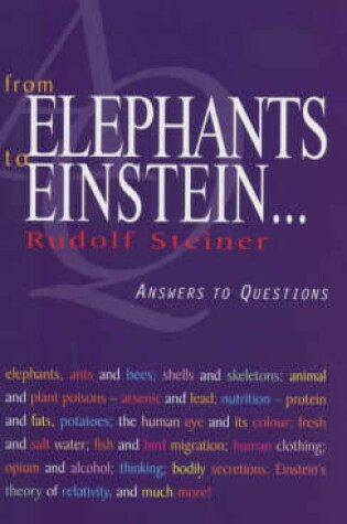 Cover of From Elephants to Einstein