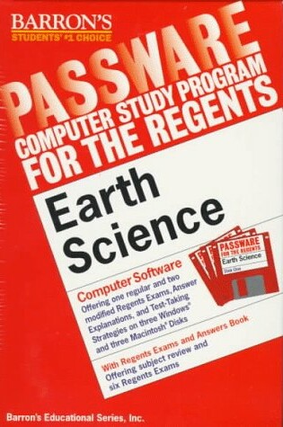 Cover of Earth Science - Regents Passware Computer Study Program for Windows