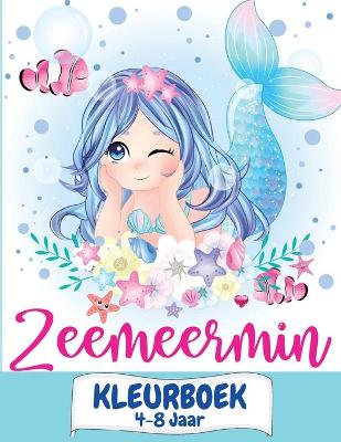 Book cover for Zeemeermin kleurboek 4-8 jaar