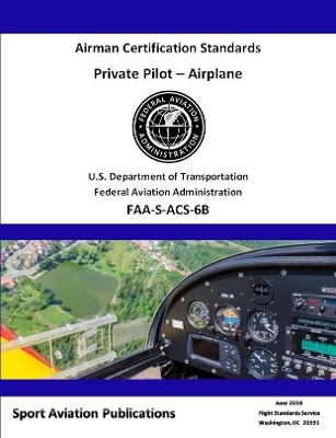 Book cover for Private Pilot Airman Certification Standards