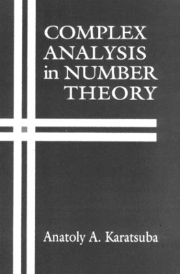 Cover of Complex Analysis in Number Theory