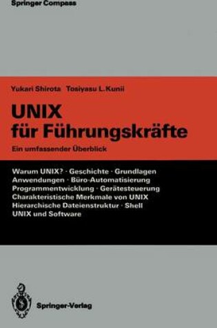 Cover of Unix Fur Fuhrungskrafte