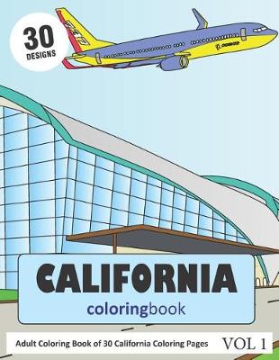 Book cover for California Coloring Book