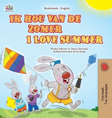 Book cover for I Love Summer (Dutch English Bilingual Children's Book)