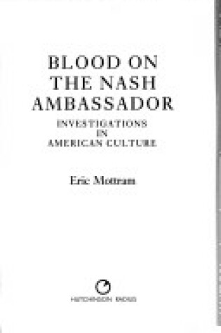 Cover of Blood on the Nash Ambassador