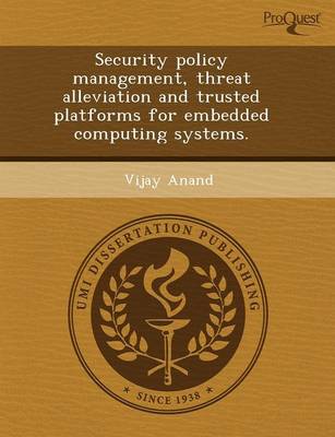 Book cover for Security Policy Management