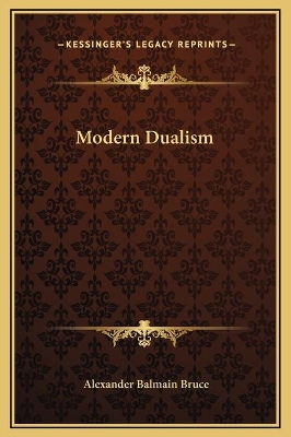 Book cover for Modern Dualism