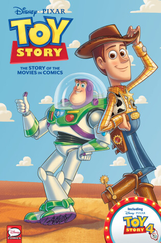 Cover of Disney*PIXAR Toy Story 1-4: The Story of the Movies in Comics