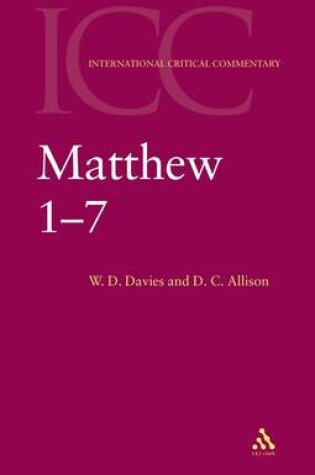 Cover of Matthew 1-7