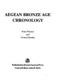 Book cover for Aegean Bronze Age Chronology