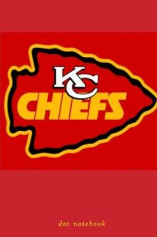 Cover of KC Chiefs dot notebook