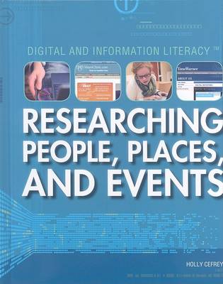 Book cover for Researching People, Places, and Events