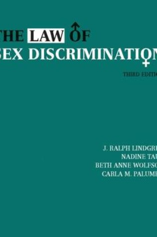 Cover of The Law of Sex Discrimination