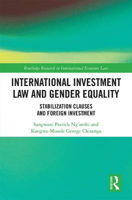Book cover for International Investment Law and Gender Equality