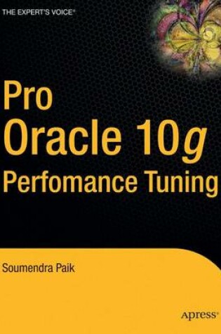 Cover of Pro Oracle 10g Performance Tuning