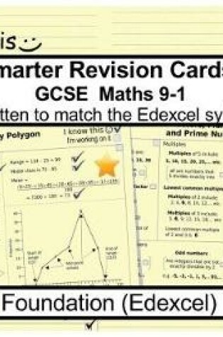 Cover of Smarter Revision Cards Book - GCSE Maths 9-1 Foundation (Edexcel)
