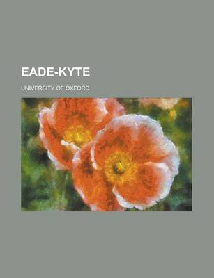 Book cover for Eade-Kyte