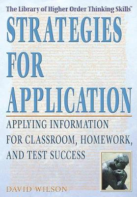 Book cover for Strategies for Application