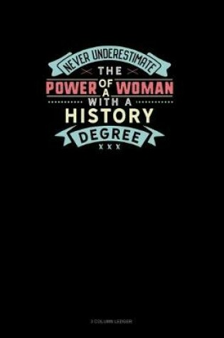 Cover of Never Underestimate The Power Of A Woman With A History Degree