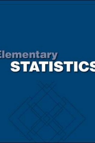 Cover of Student Solutions Manual for use with Elementary Statistics: A Step By Step Approach