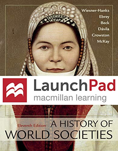 Book cover for Launchpad for a History of Western Society (Twelve Month Access)