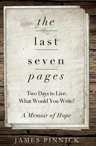 Cover of The Last Seven Pages