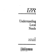 Cover of Understanding Local Needs